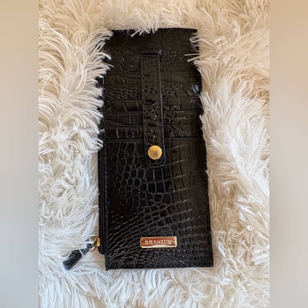 BRAHMIN BLACK CREDIT CARD WALLET